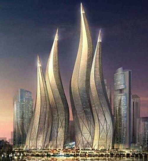 杜拜 Dubai 新月塔水下酒店等特色建築 - GLC鉅霖遊學