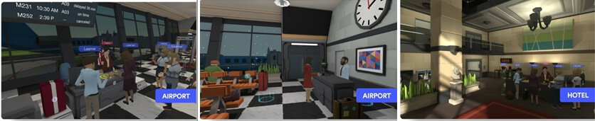Virtual Reality 虛擬實境 遊戲式學習英文 AR VR 線上課程 online