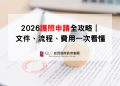 2026台灣護照申請全攻略｜文件、流程、費用一次看懂