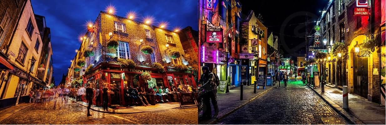 愛爾蘭遊學 歐洲遊學 都柏林風光 風景 夜景 特色 愛爾蘭文化 夜生活