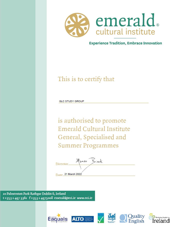 2026 愛爾蘭語言學校首選Emerald 全攻略-GLC 鉅霖駐點服務