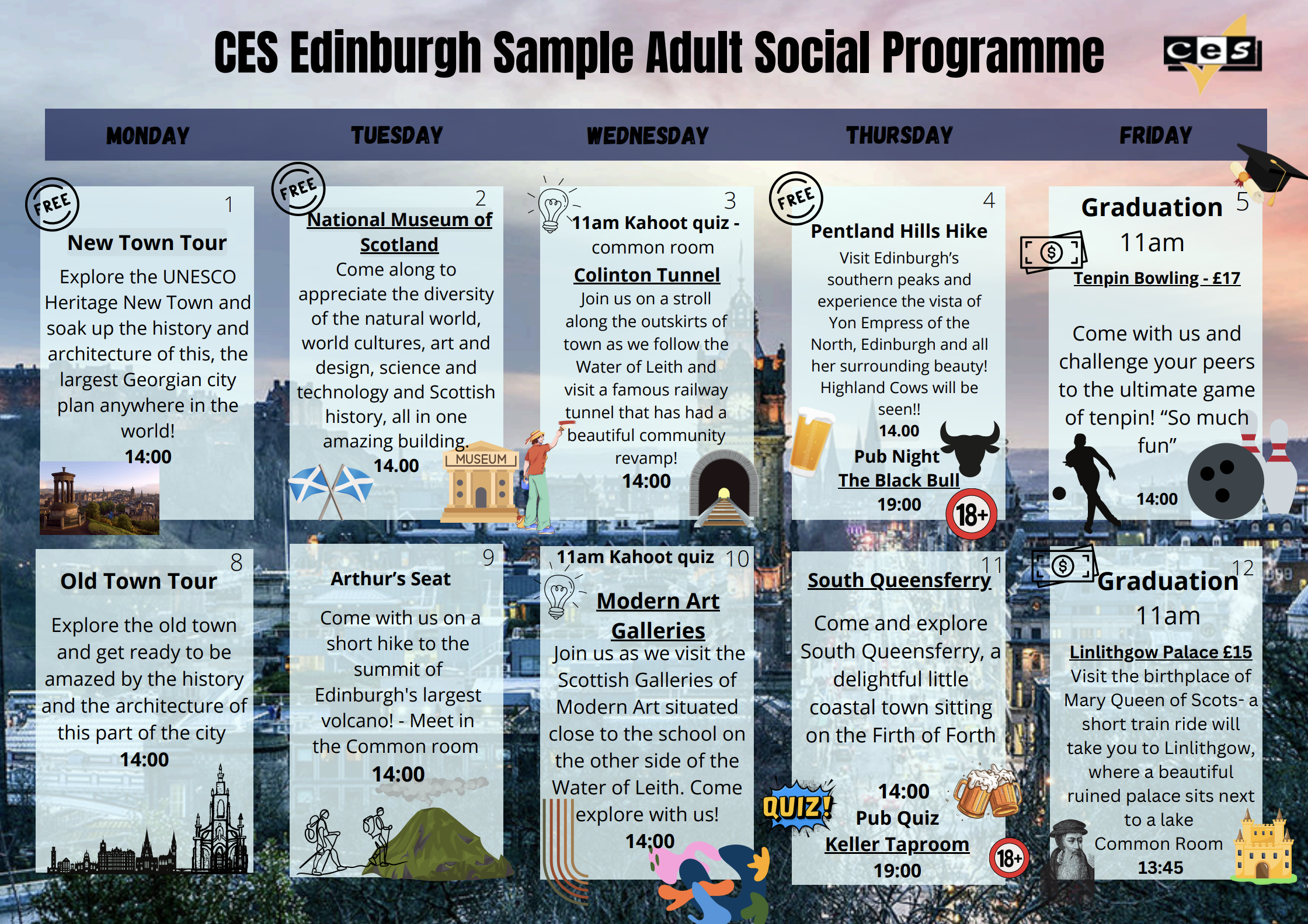 2025 CES 英國愛丁堡語言學校 -GLC鉅霖駐點服務
